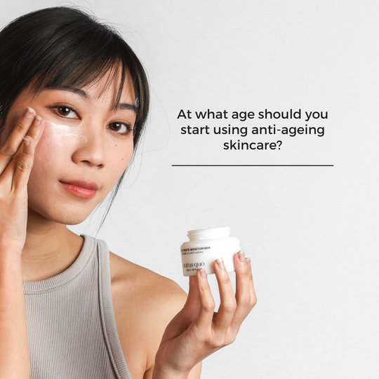 What age should you start using anti-ageing skincare?